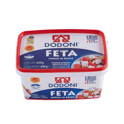 Feta in Lake (400g) Dodoni von Dodoni bei Araxxon  - Hochwertiges griechisches Produkt.   Feta in Lake (400g) Dodoni από Dodoni στο Araxxon  - Αυθεντικό ελληνικό προϊόν.  