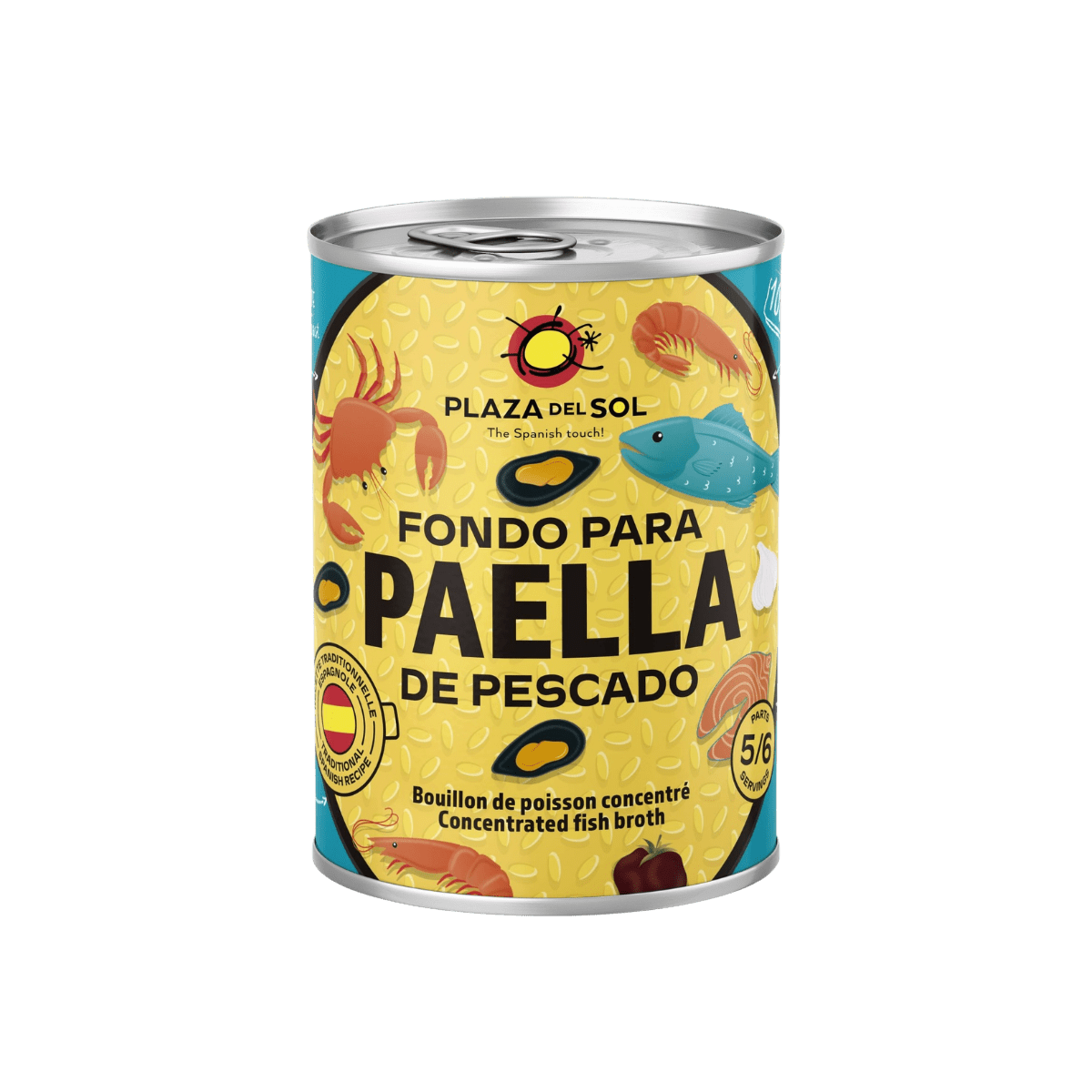 Fischbrühe für Paella (410g) Plaza del Sol - Araxxon