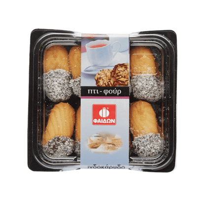 Gebäck Petit Fours Kokosnuss (550g) Fedon von Fedon bei Araxxon  - Hochwertiges griechisches Produkt.   Gebäck Petit Fours Kokosnuss (550g) Fedon από Fedon στο Araxxon  - Αυθεντικό ελληνικό προϊόν.  
