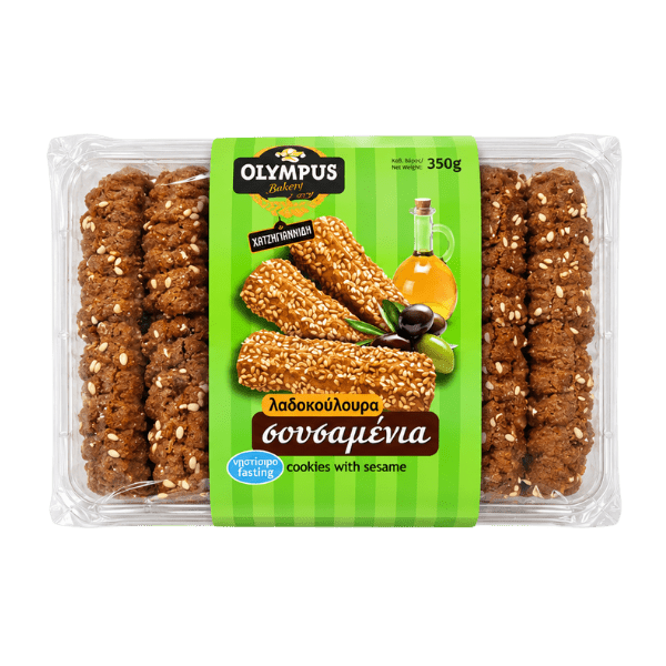 Gebäck mit Öl & Sesam (350g) Olympus - Araxxon