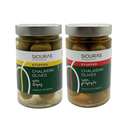 Gefüllte Oliven Vorteilspack (2x200g) Siouras - Araxxon