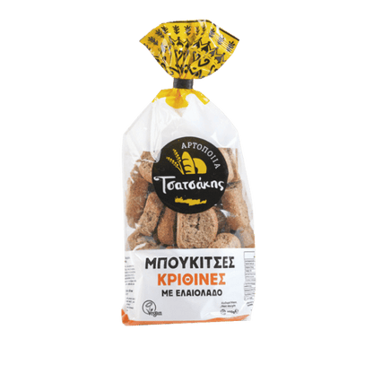 Gerstenzwieback mit Olivenöl (400g) Tsatsakis - Araxxon