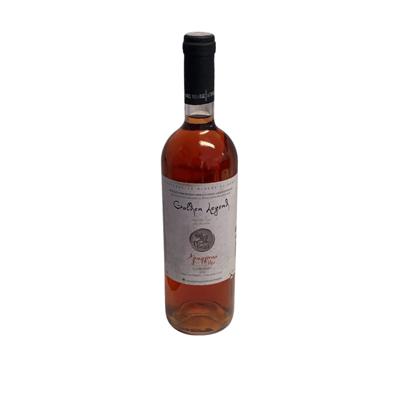 Golden Legend Rosewein trocken (750ml) O.S.Nemeas von Nemeas bei Araxxon  - Hochwertiges griechisches Produkt.   Golden Legend Rosewein trocken (750ml) O.S.Nemeas από Nemeas στο Araxxon  - Αυθεντικό ελληνικό προϊόν.  