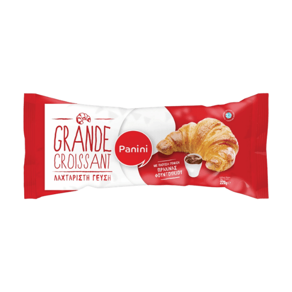 Grande Croissant mit Haselnussfüllung (220g) Panini - Araxxon