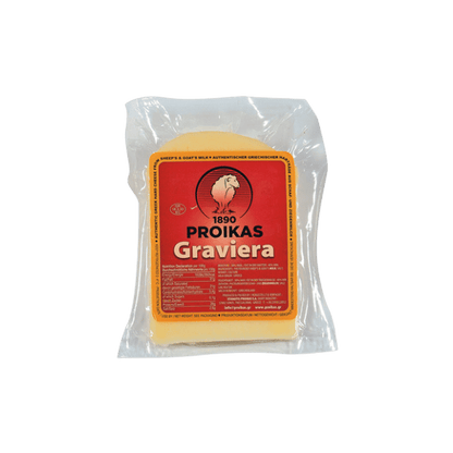 Graviera (300g) Proikas von Proikas bei Araxxon  - Hochwertiges griechisches Produkt.   Graviera (300g) Proikas από Proikas στο Araxxon  - Αυθεντικό ελληνικό προϊόν.  