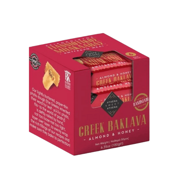 Griechisches Baklava mit Mandeln & Honig (180g) - Araxxon