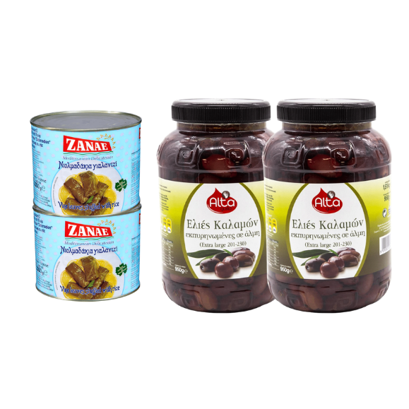 Griechisches Feinkost Familienpackung XL von Alta Gusto bei Araxxon  - Hochwertiges griechisches Produkt.   Griechisches Feinkost Familienpackung XL από Alta Gusto στο Araxxon  - Αυθεντικό ελληνικό προϊόν.  