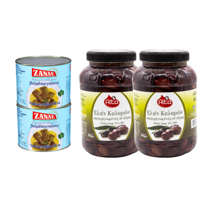 Griechisches Feinkost Familienpackung XL von Alta Gusto bei Araxxon  - Hochwertiges griechisches Produkt.   Griechisches Feinkost Familienpackung XL από Alta Gusto στο Araxxon  - Αυθεντικό ελληνικό προϊόν.  