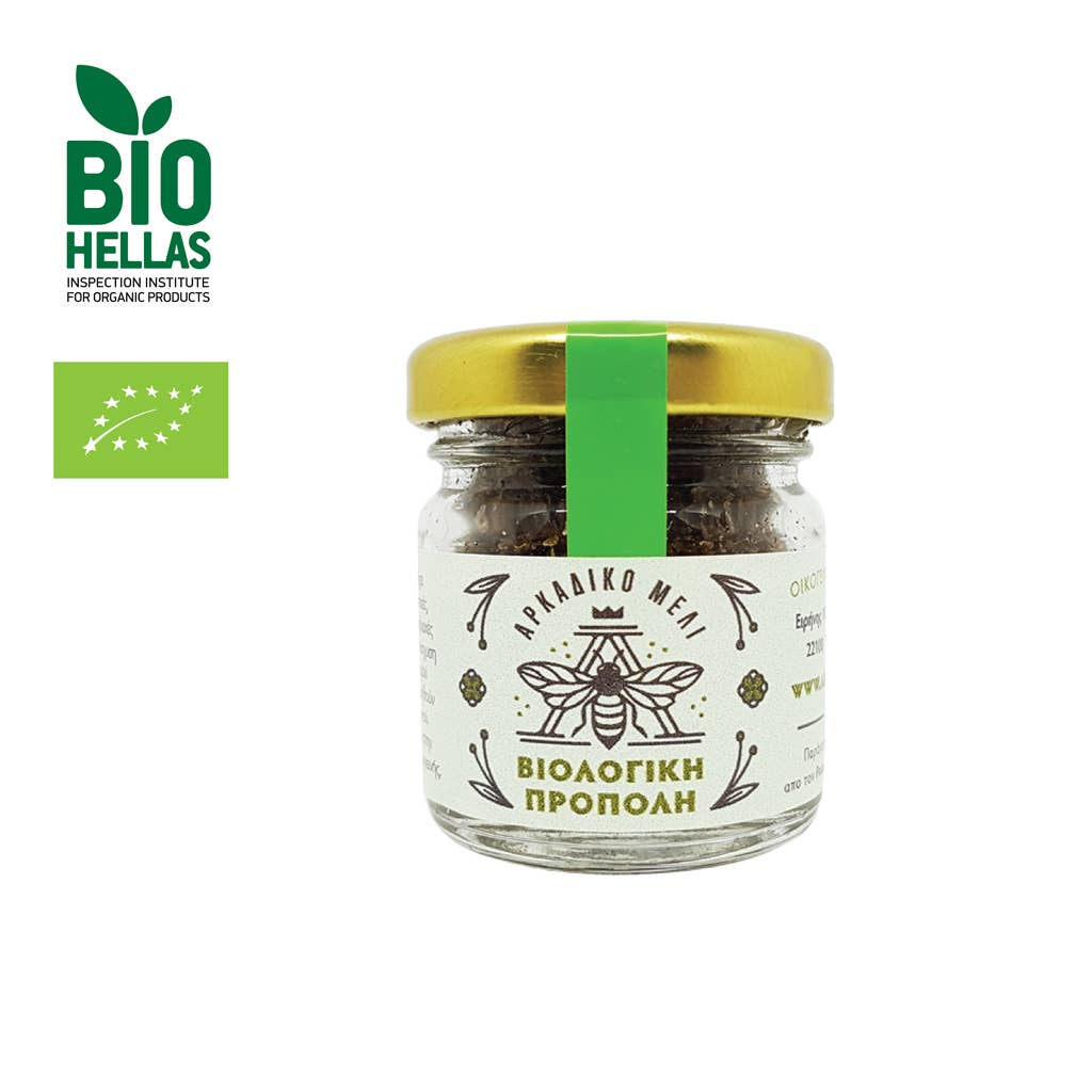 Griechisches Rohes Bio - Propolis (60g) Arkadiko Meli - Araxxon