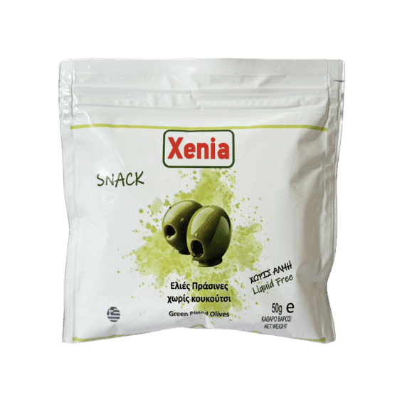 Grüne Oliven entsteint (50g) Xenia - Araxxon