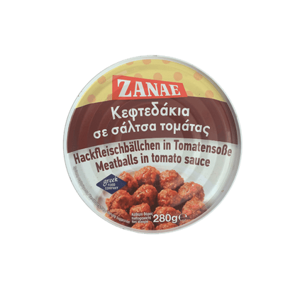 Hackfleischbällchen Keftedakia (280g) Zanae von Zanae bei Araxxon  - Hochwertiges griechisches Produkt.   Hackfleischbällchen Keftedakia (280g) Zanae από Zanae στο Araxxon  - Αυθεντικό ελληνικό προϊόν.  