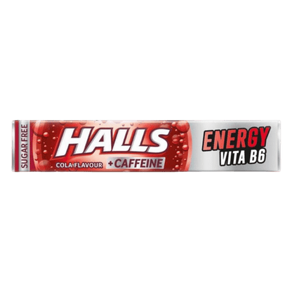 Halls Cool Bonbons Cola mit Kaffeine Zuckerfrei (32g) - Araxxon