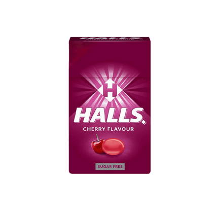 Halls Cool Bonbons Kirsche Zuckerfrei (28g) - Araxxon