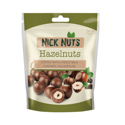 Haselnüsse mit Schokoladenüberzug (100g) Nick Nuts - Araxxon