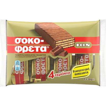 Schokofreta Familienpackung (4x38g) ION