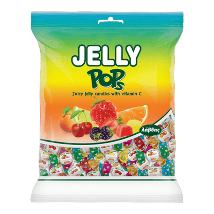 Jelly Pop Bonbons (130g) Lavdas von Lavdas bei Araxxon  - Hochwertiges griechisches Produkt.   Jelly Pop Bonbons (130g) Lavdas από Lavdas στο Araxxon  - Αυθεντικό ελληνικό προϊόν.  