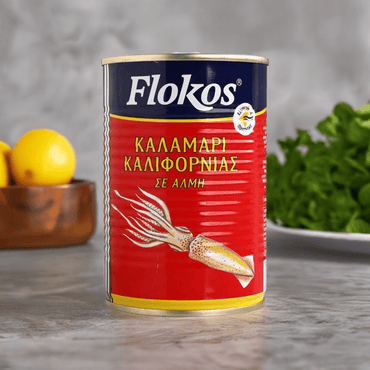 Kalamari (370g) Flokos von Flokos bei Araxxon  - Hochwertiges griechisches Produkt.   Kalamari (370g) Flokos από Flokos στο Araxxon  - Αυθεντικό ελληνικό προϊόν.  