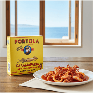 Kalamari in pikanter Sauce (140g) Portola - Araxxon