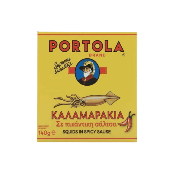 Kalamari in pikanter Sauce (140g) Portola - Araxxon