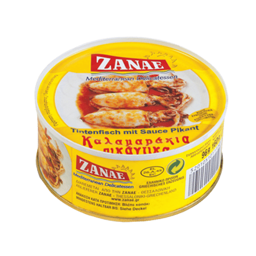 Kalamari in pikanter Sauce (185g) Zanae - Araxxon