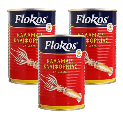 Kalamari Vorteilspack (3x370g) Flokos - Araxxon