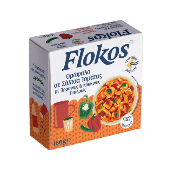 Kalamaris in Tomaten - Paprikasoße (160g) Flokos - Araxxon