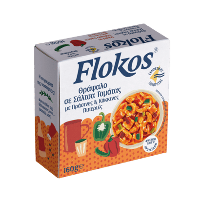Kalamaris in Tomaten - Paprikasoße (160g) Flokos - Araxxon