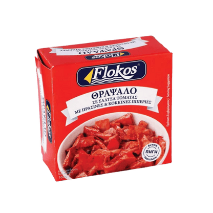 Kalamaris in Tomaten - Paprikasoße (160g) Flokos - Araxxon