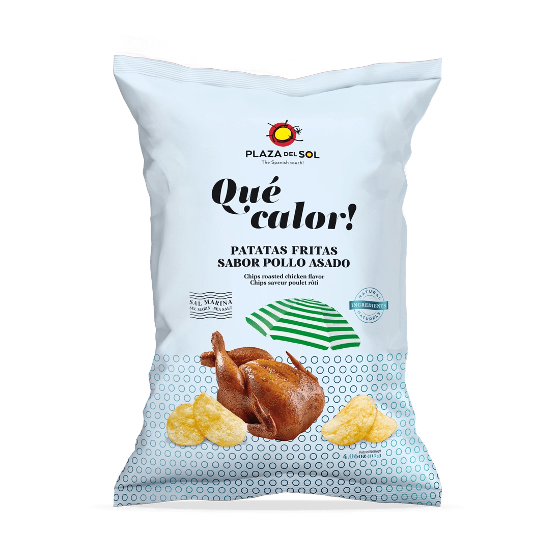 Kartoffelchips mit Zitronenbrathähnchen (115g) Plaza del Sol - Araxxon