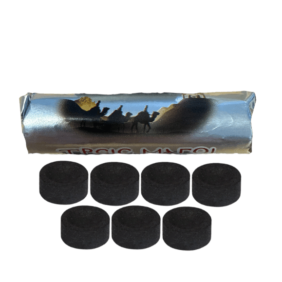 Karvounakia Räucherkohlen (1x7) 22mm Treis Magoi - Araxxon