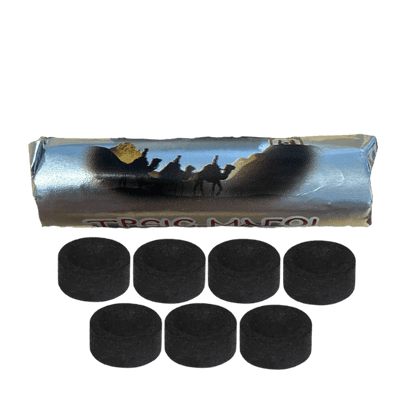 Karvounakia Räucherkohlen (1x7) 22mm Treis Magoi - Araxxon