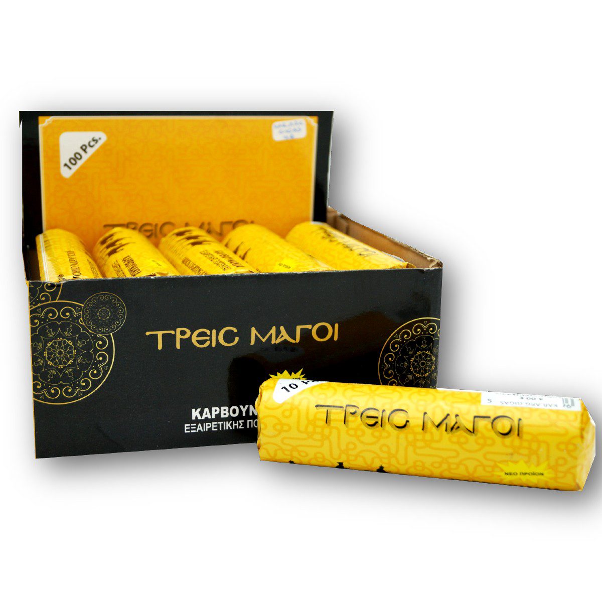 Karvounakia Räucherkohlen (1x10) 40mm Treis Magoi - Araxxon