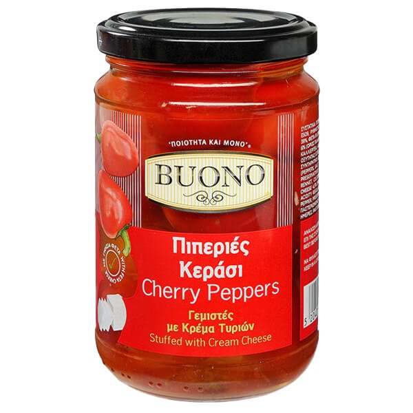 Kirschpaprika mit Frischkäsefüllung (170g) Buono - Araxxon