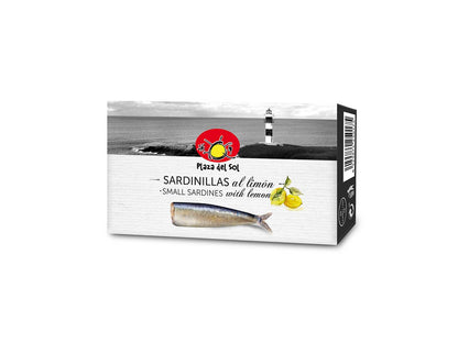 Kleine Sardinen mit Zitrone (88g) Plaza del Sol - Araxxon