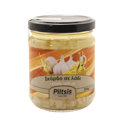 Knoblauch in Öl (200g) Piltsis - Araxxon