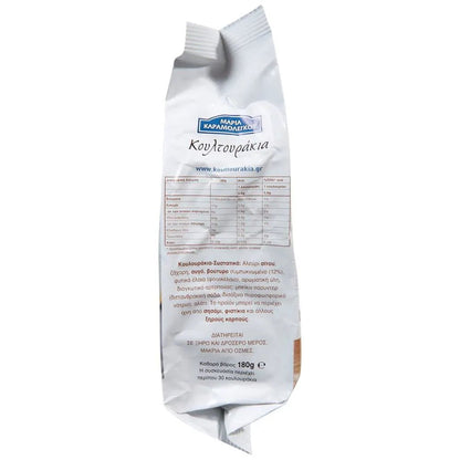 Koultouraki Butterkekse (180g) Maria Karamolegou von Maria Karamolegou bei Araxxon  - Hochwertiges griechisches Produkt.   Koultouraki Butterkekse (180g) Maria Karamolegou από Maria Karamolegou στο Araxxon  - Αυθεντικό ελληνικό προϊόν.  