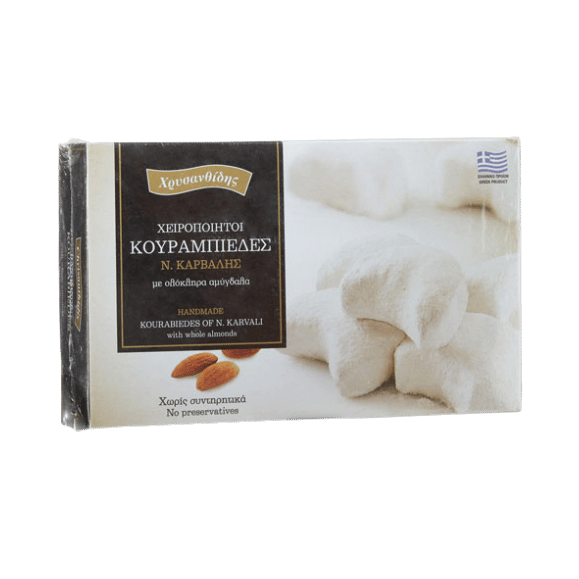 Kourabiedes mit Mandeln (430g) Chrisanthidis - Araxxon