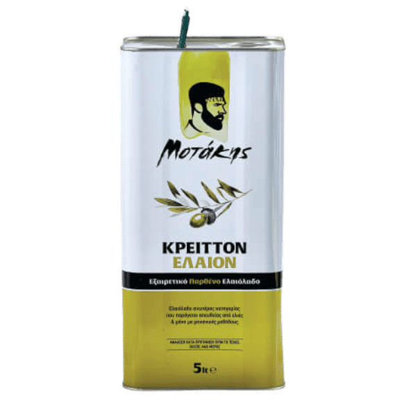Kreiton Elaion Olivenöl Extra Nativ (5L Kanister) Motakis - Araxxon
