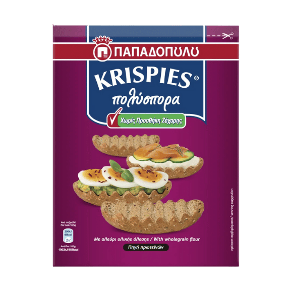 Krispies Mehrkorn - Zwieback (200g) Papadopoulou - Araxxon