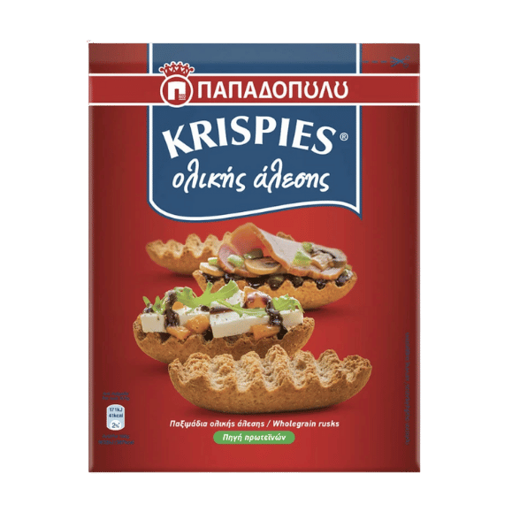 Krispies Vollkorn (200g) Papadopoulou - Araxxon