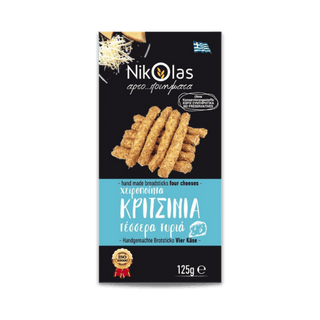 Kritsinia 4 - Käse Brotsticks (125g) Nikolas Bakery - Araxxon