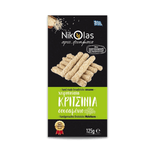 Kritsinia Brotsticks mit Sesam (125g) Nikolas Bakery - Araxxon