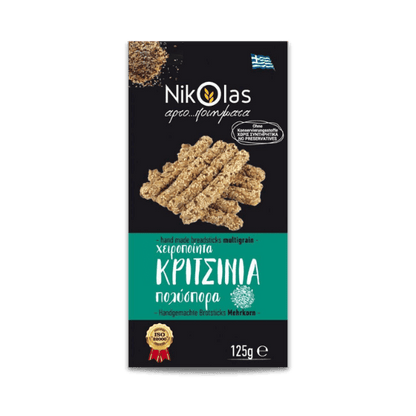 Kritsinia Mehkorn Brotsticks (125g) Nikolas Bakery - Araxxon