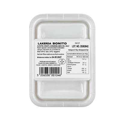 Lakerda Bonito (150g Schale) Fanari - Araxxon