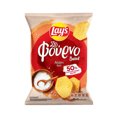 Lay's Gebackenes Meersalzchips (105g) von Lays bei Araxxon  - Hochwertiges griechisches Produkt.   Lay's Gebackenes Meersalzchips (105g) από Lays στο Araxxon  - Αυθεντικό ελληνικό προϊόν.  