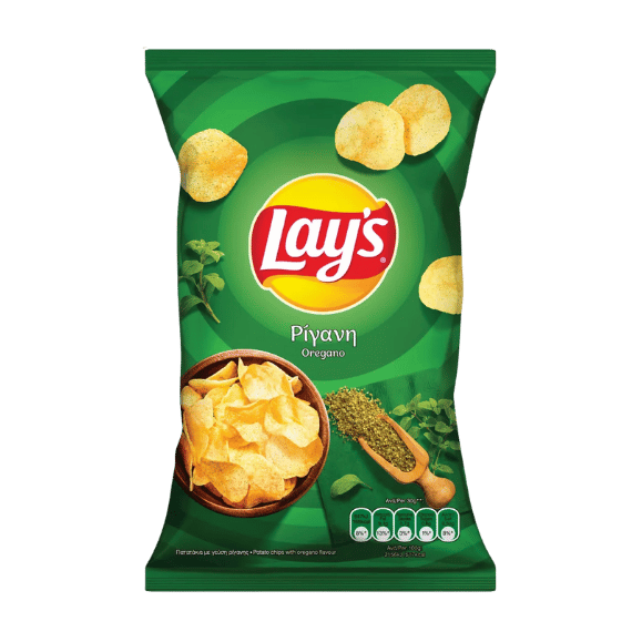 Lay's Oregano Chips (70g) von Lays bei Araxxon  - Hochwertiges griechisches Produkt.   Lay's Oregano Chips (70g) από Lays στο Araxxon  - Αυθεντικό ελληνικό προϊόν.  