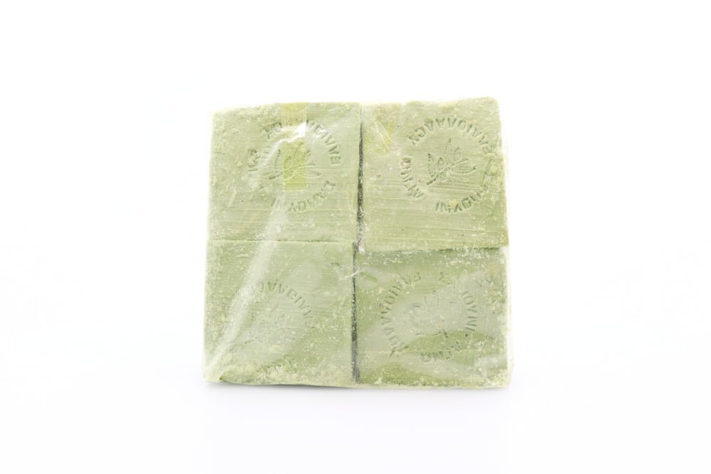 Lesbos Olivenölseife grün (4x250g) - Araxxon