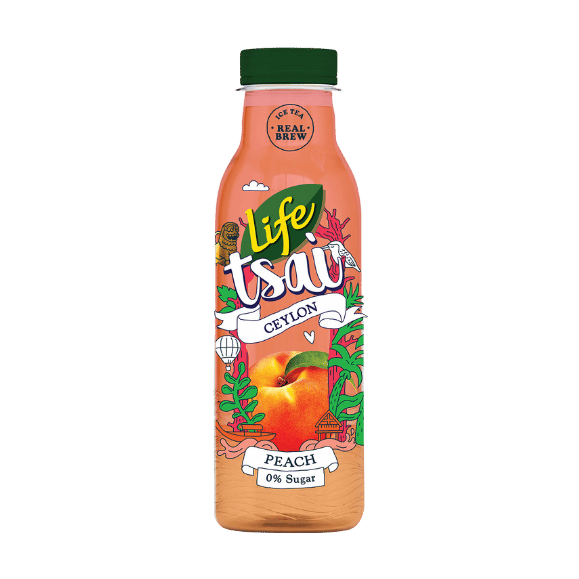 Life Tsai Ceylon Pfirsich Eistee (500ml) - Araxxon