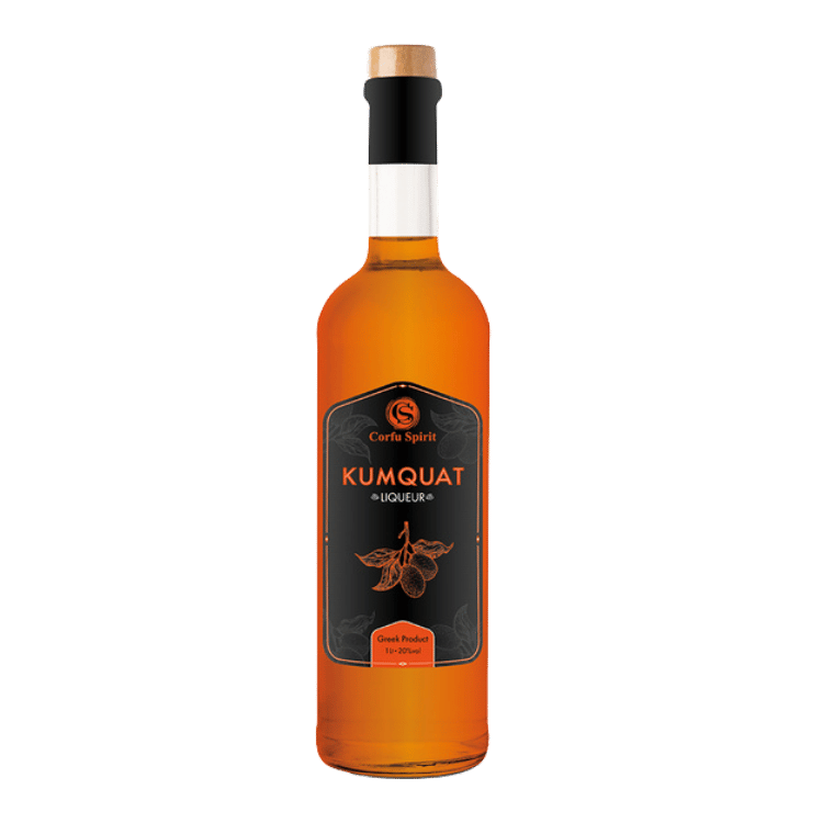 Likör Kumquat (1L) Corfu Spirit von Corfu Spirit bei Araxxon  - Hochwertiges griechisches Produkt.   Likör Kumquat (1L) Corfu Spirit από Corfu Spirit στο Araxxon  - Αυθεντικό ελληνικό προϊόν.  