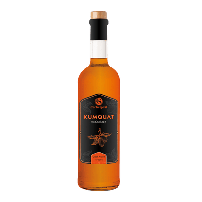 Likör Kumquat (1L) Corfu Spirit von Corfu Spirit bei Araxxon  - Hochwertiges griechisches Produkt.   Likör Kumquat (1L) Corfu Spirit από Corfu Spirit στο Araxxon  - Αυθεντικό ελληνικό προϊόν.  